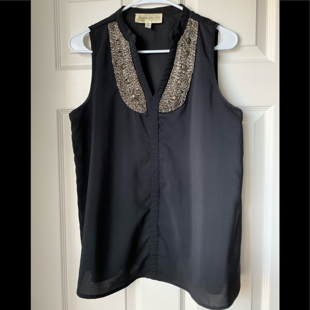 Francesca’s beaded top